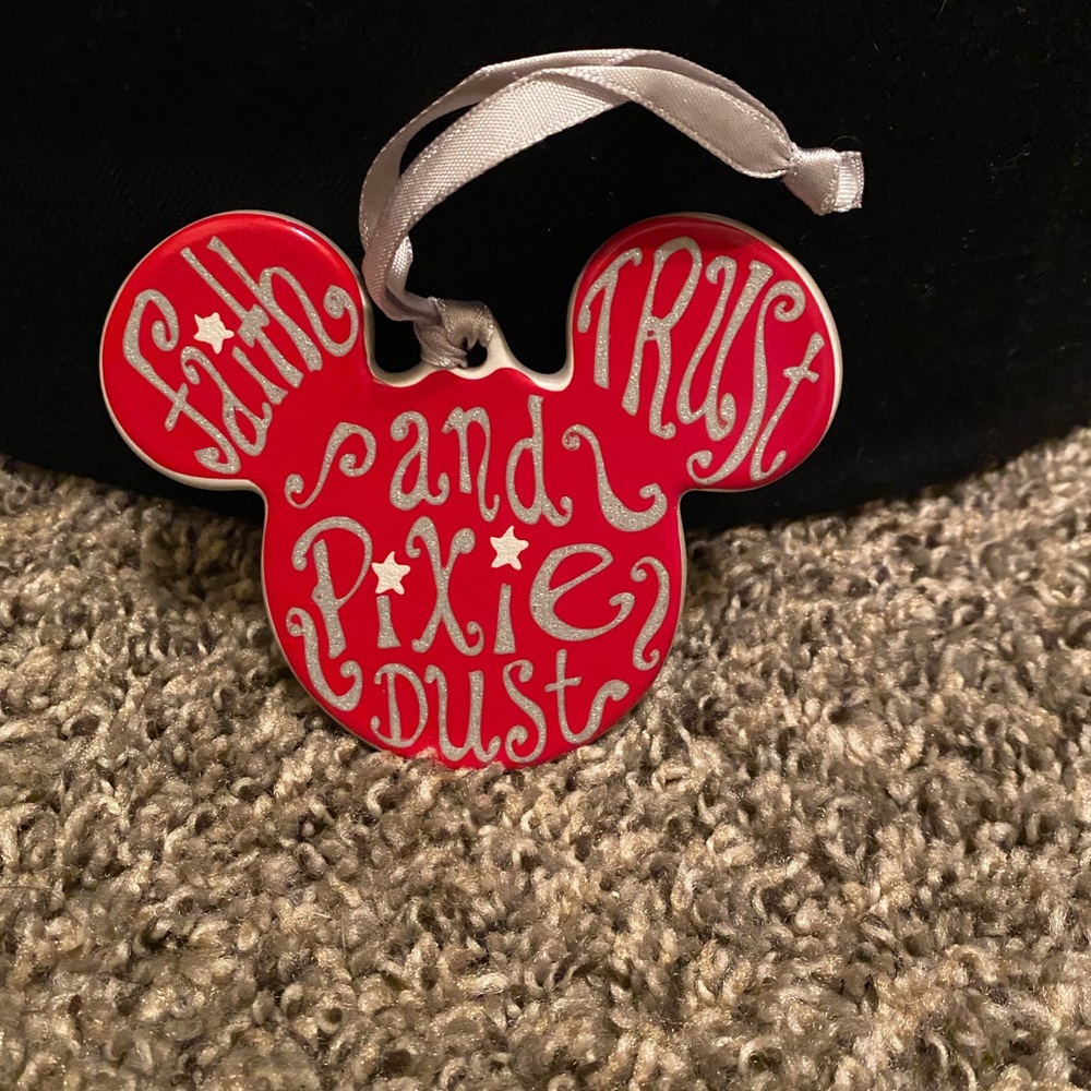 Faith Trust and Pixie Dust ornament